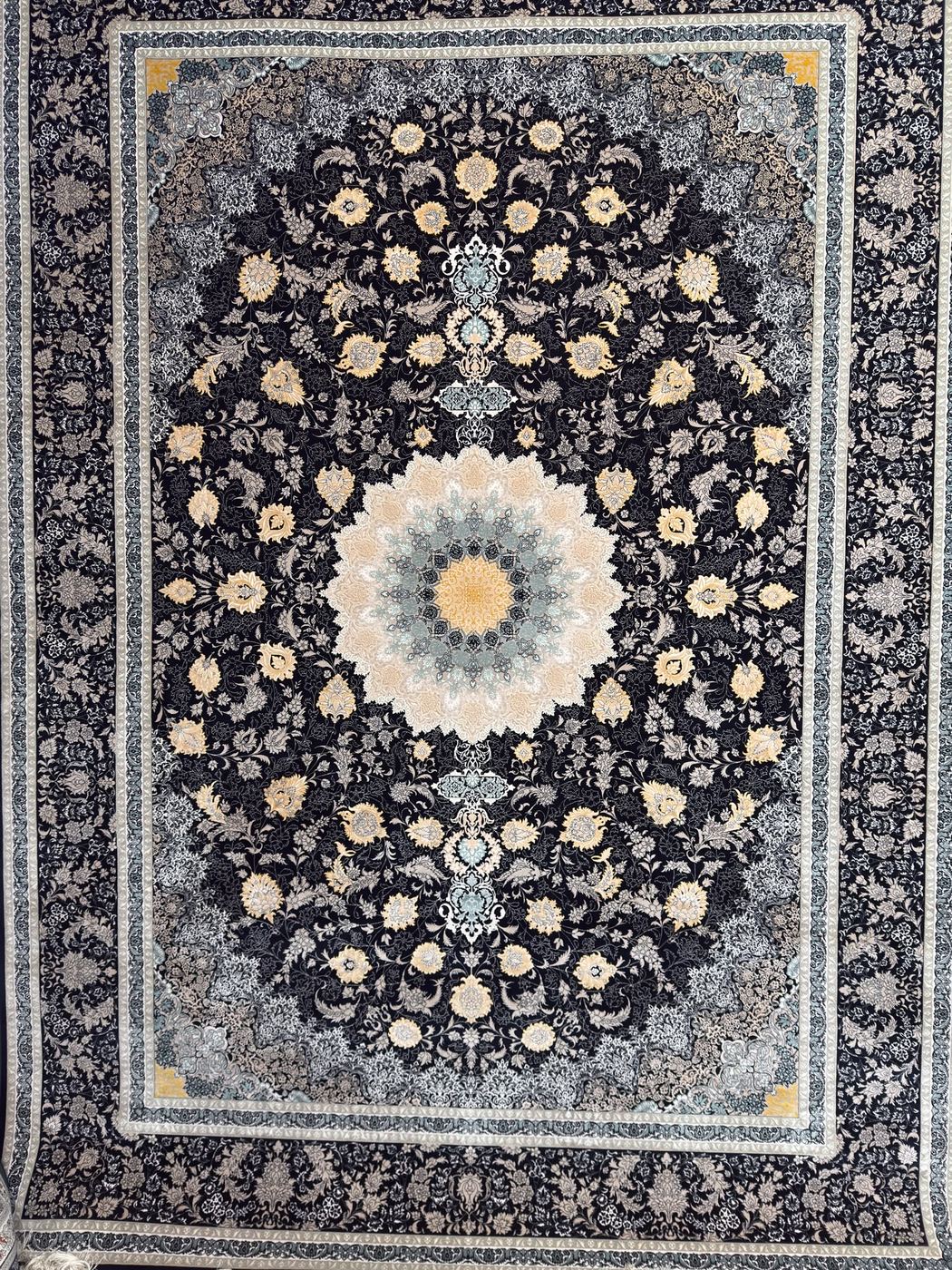 1200 Reed Rug 01, genuine full-rug showroom photograph