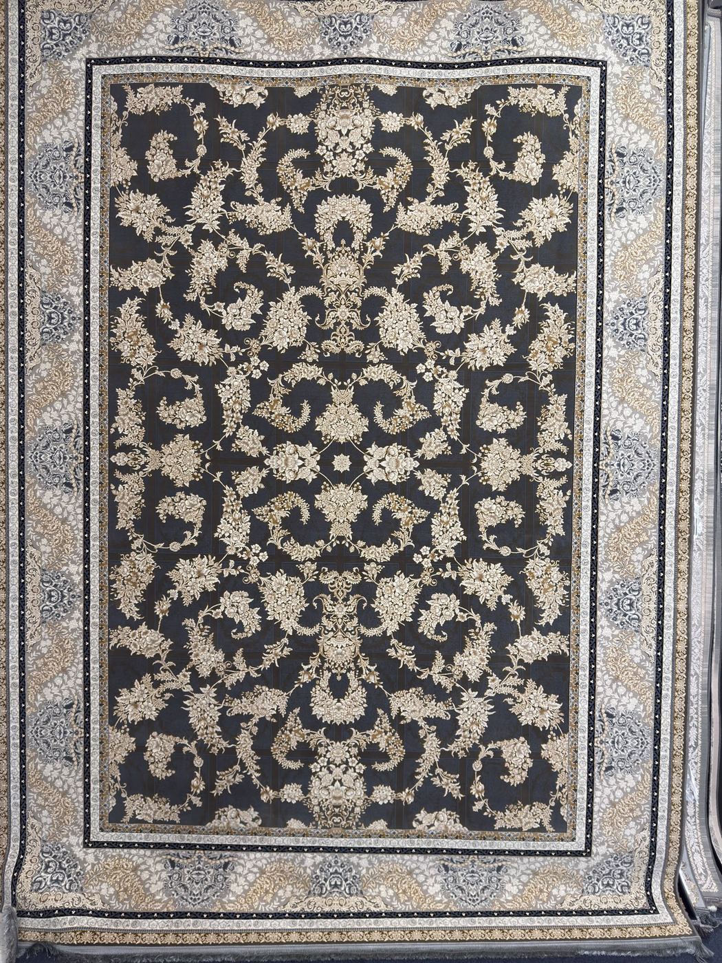 1200 Reed Rug 03, genuine full-rug showroom photograph