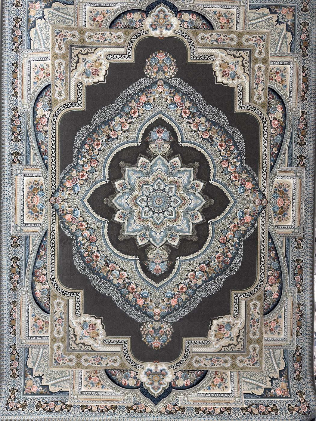 1200 Reed Rug 04, genuine full-rug showroom photograph