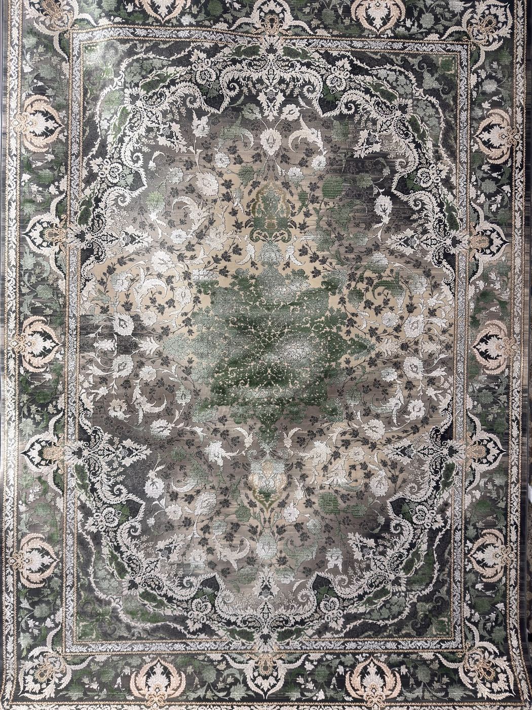1200 Reed Rug 10, genuine full-rug showroom photograph