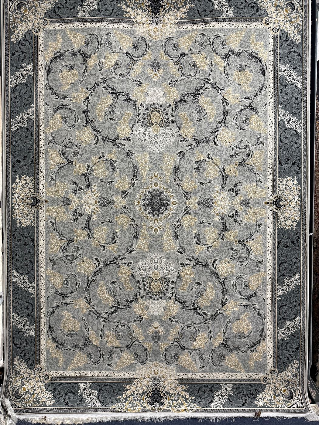 1200 Reed Rug 56, genuine full-rug showroom photograph