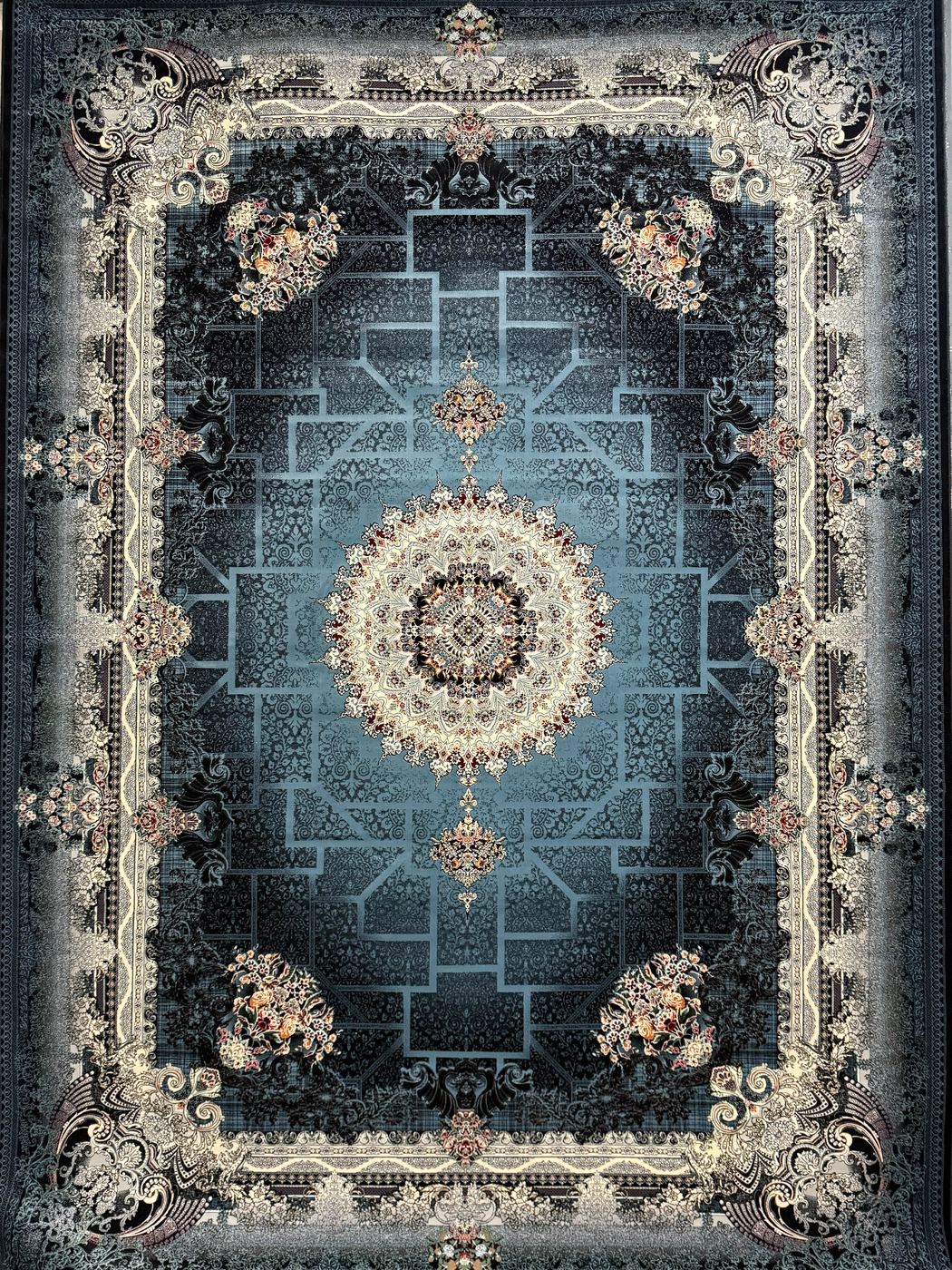 1200 Reed Rug 58, genuine full-rug showroom photograph