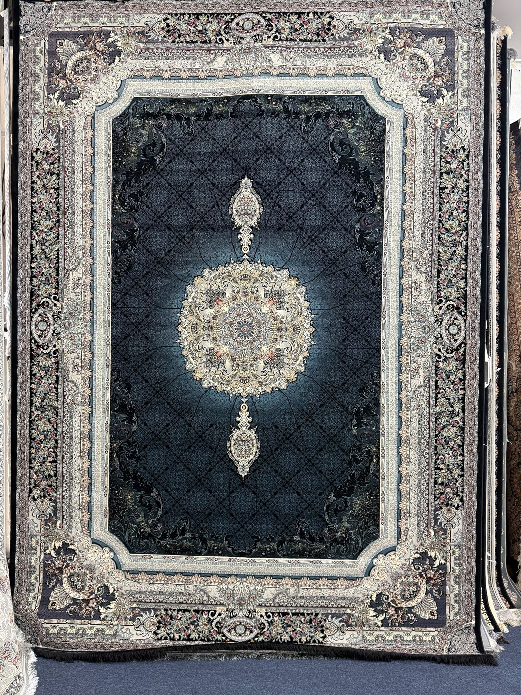 1200 Reed Rug 62, genuine full-rug showroom photograph