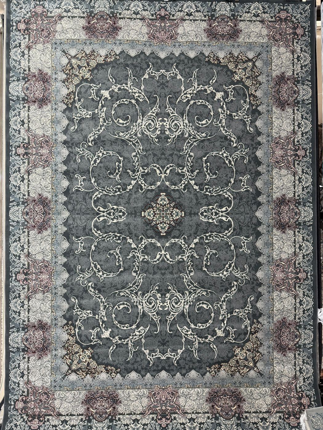 1200 Reed Rug 63, genuine full-rug showroom photograph