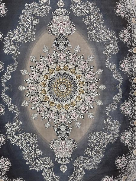 1200 Reed Rug 24, full-rug showroom photograph