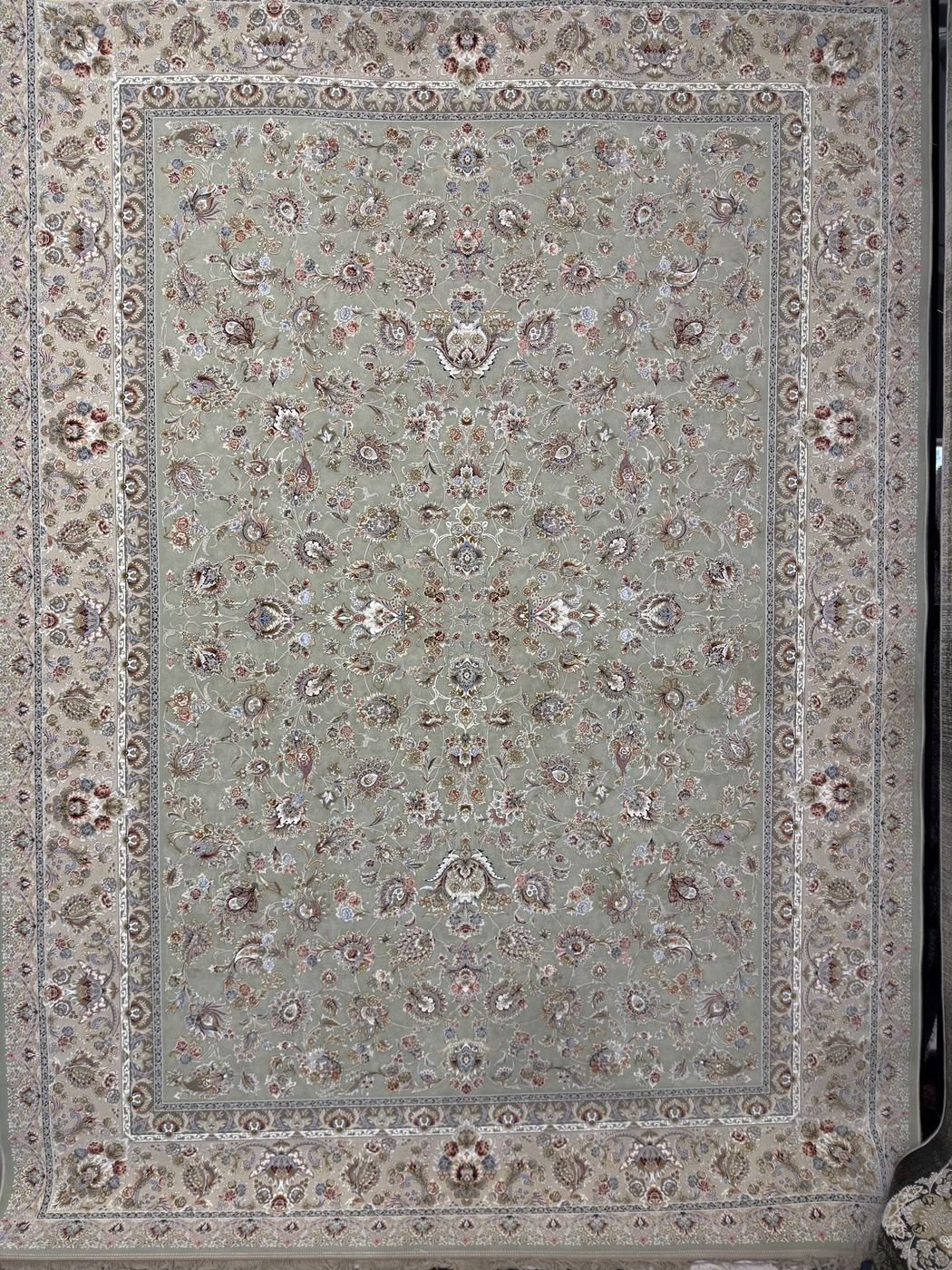 1500 Reed Rug 02, genuine full-rug showroom photograph