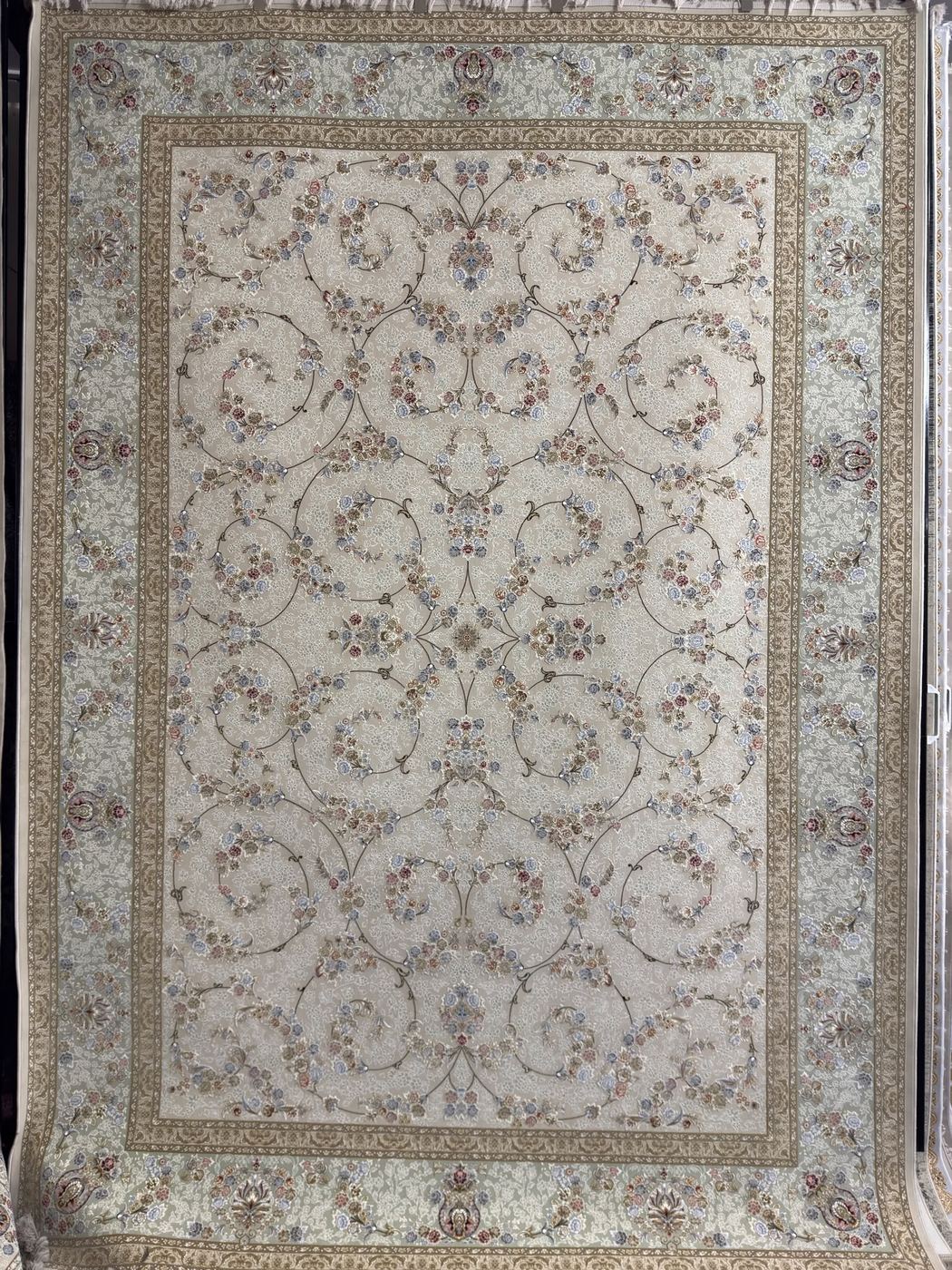 1500 Reed Rug 03, genuine full-rug showroom photograph