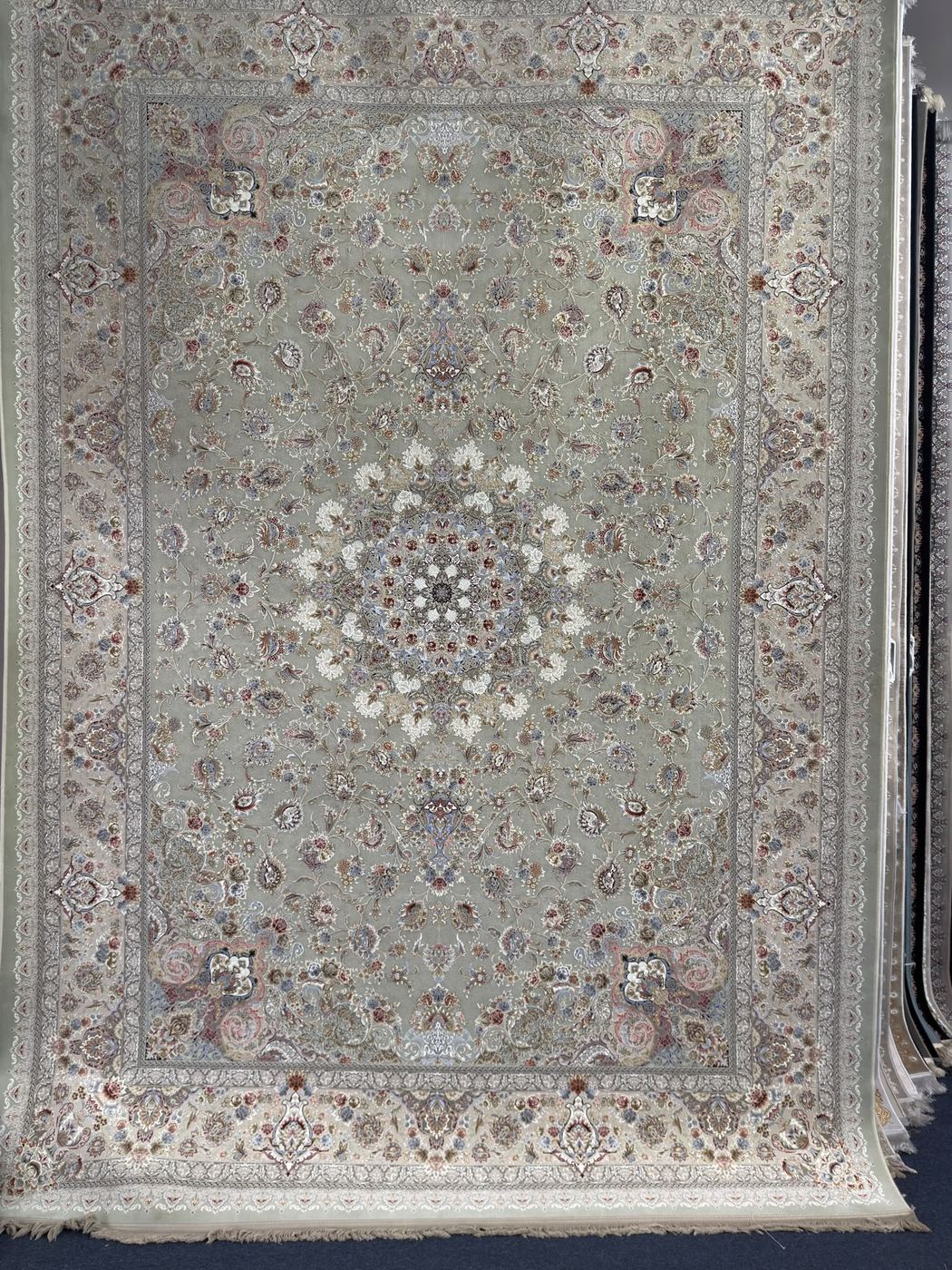 1500 Reed Rug 05, genuine full-rug showroom photograph