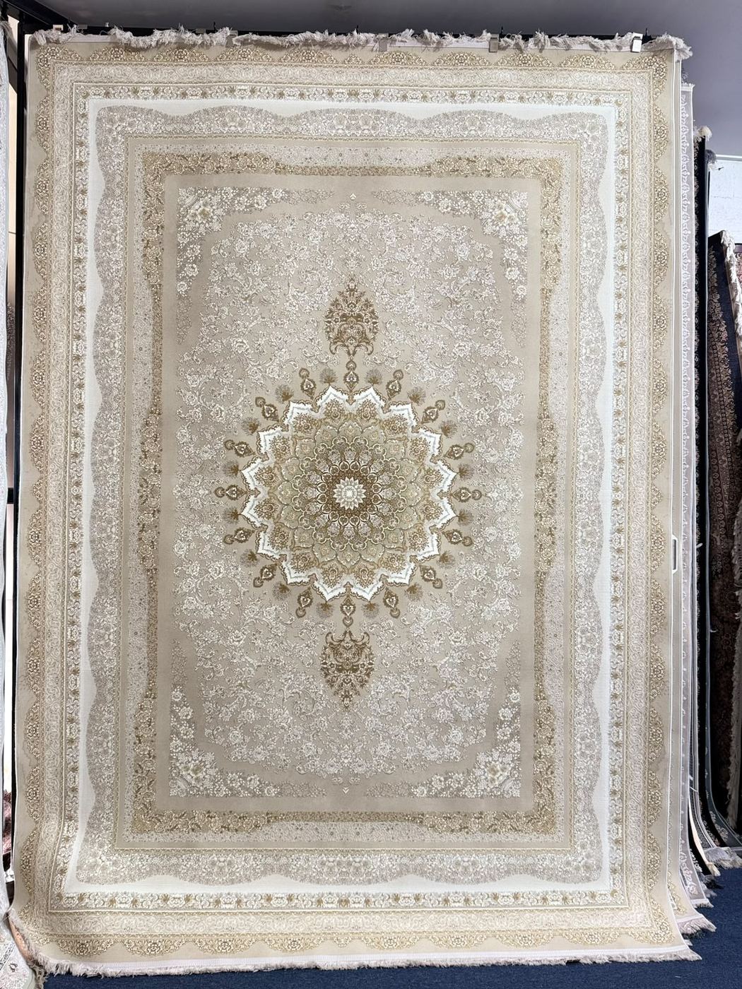 1500 Reed Rug 06, genuine full-rug showroom photograph