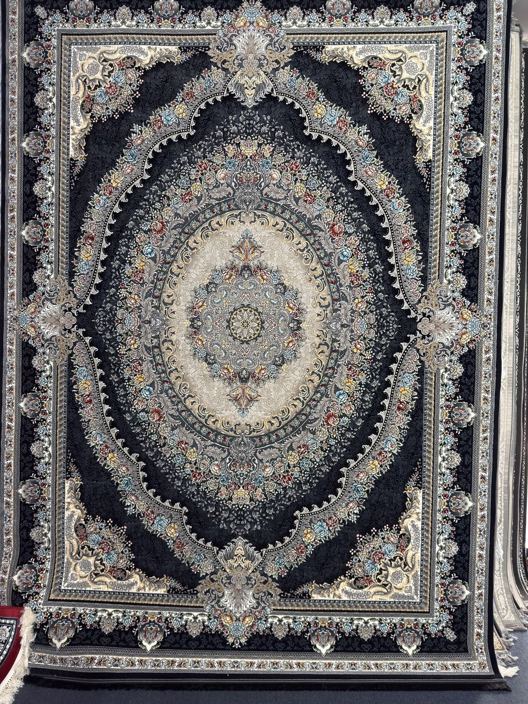 700 Reed Rug 02, genuine full-rug showroom photograph