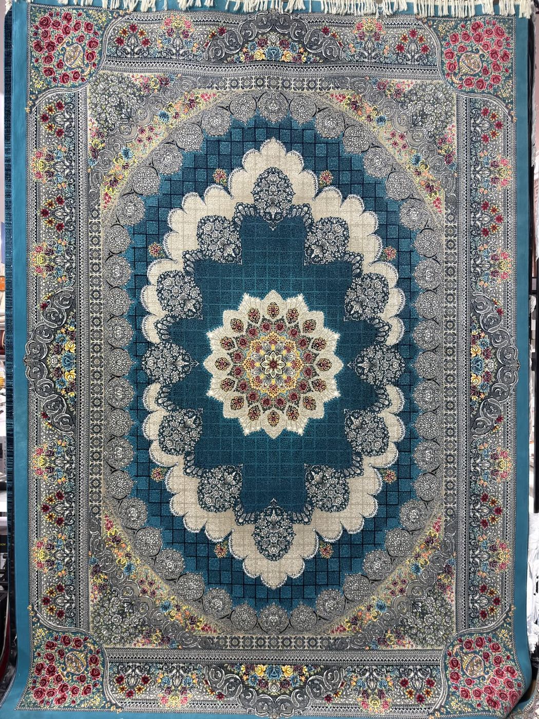 700 Reed Rug 03, genuine full-rug showroom photograph
