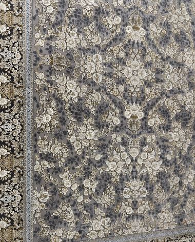 1200 reed Persian rug on the showroom floor in Dandenong