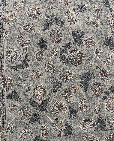1200 reed Persian rug on the showroom floor in Dandenong