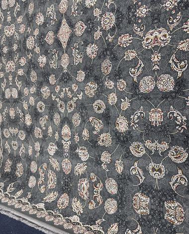 1200 reed Persian rug on the showroom floor in Dandenong