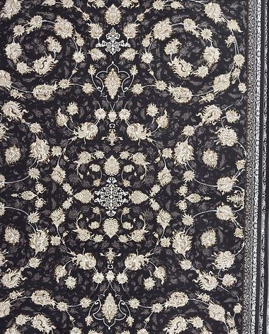 1200 reed Persian rug on the showroom floor in Dandenong