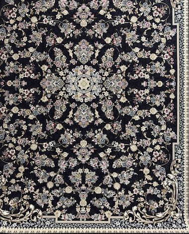 1200 reed Persian rug on the showroom floor in Dandenong