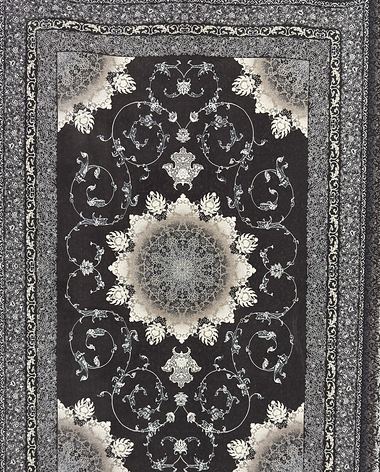 1200 reed Persian rug on the showroom floor in Dandenong