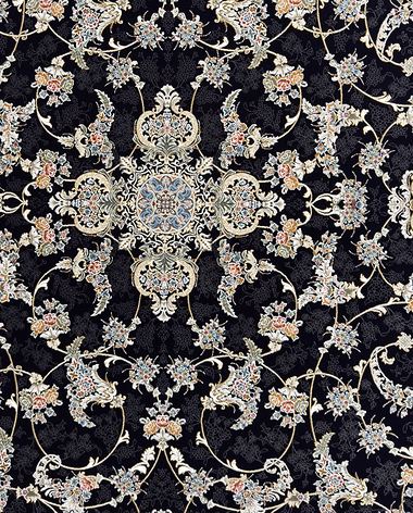 1200 reed Persian rug on the showroom floor in Dandenong