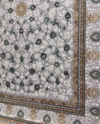 1200 reed Persian rug on the showroom floor in Dandenong