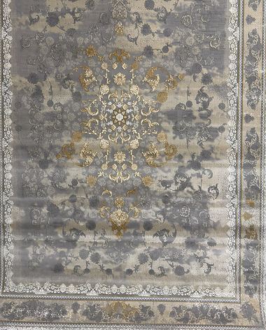 1200 reed Persian rug on the showroom floor in Dandenong