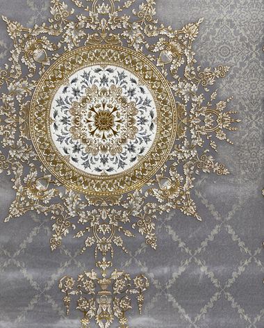 1200 reed Persian rug on the showroom floor in Dandenong