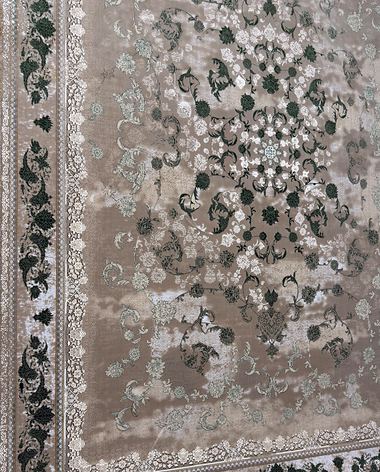 1200 reed Persian rug on the showroom floor in Dandenong