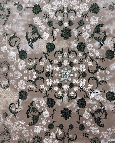 1200 reed Persian rug on the showroom floor in Dandenong
