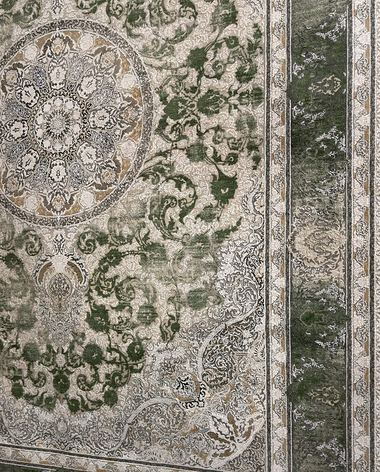 1200 reed Persian rug on the showroom floor in Dandenong