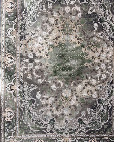 1200 reed Persian rug on the showroom floor in Dandenong