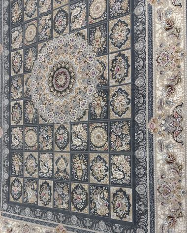 1200 reed Persian rug on the showroom floor in Dandenong