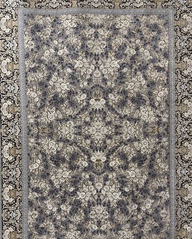 1200 reed Persian rug on the showroom floor in Dandenong