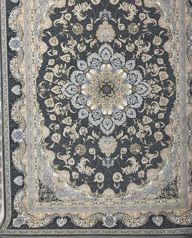 1200 reed Persian rug on the showroom floor in Dandenong