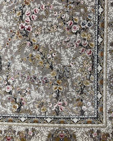 1200 reed Persian rug on the showroom floor in Dandenong