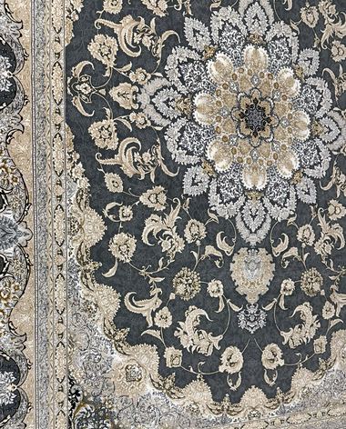 1200 reed Persian rug on the showroom floor in Dandenong