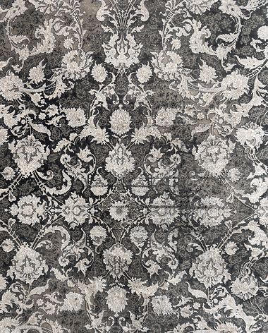 1200 reed Persian rug on the showroom floor in Dandenong