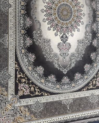 1200 reed Persian rug on the showroom floor in Dandenong