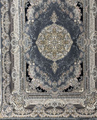 1200 reed Persian rug on the showroom floor in Dandenong