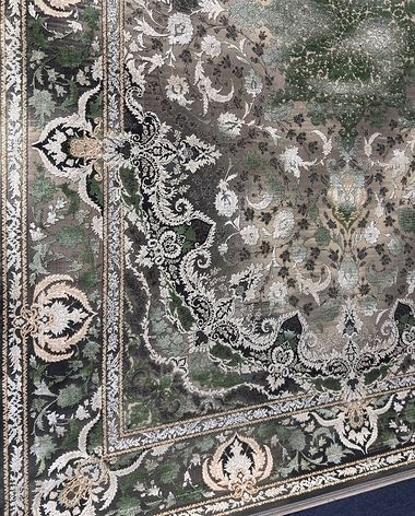 1200 reed Persian rug on the showroom floor in Dandenong