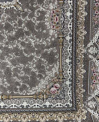 1200 reed Persian rug on the showroom floor in Dandenong