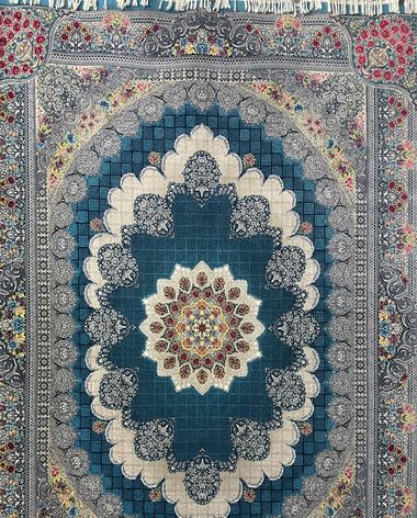 700 reed Persian rug on the showroom floor in Dandenong
