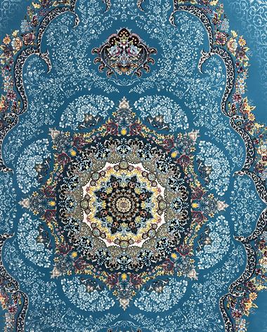 700 reed Persian rug on the showroom floor in Dandenong