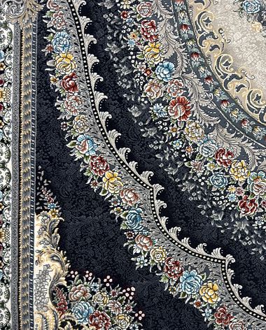 700 reed Persian rug on the showroom floor in Dandenong