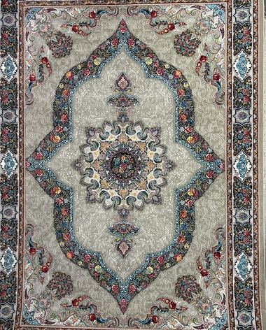 700 reed Persian rug on the showroom floor in Dandenong