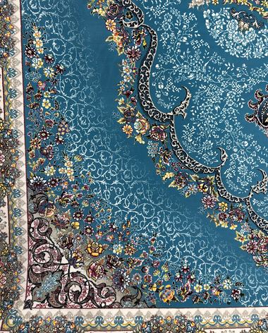700 reed Persian rug on the showroom floor in Dandenong