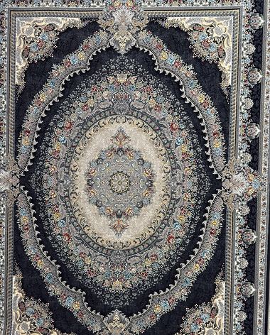 700 reed Persian rug on the showroom floor in Dandenong