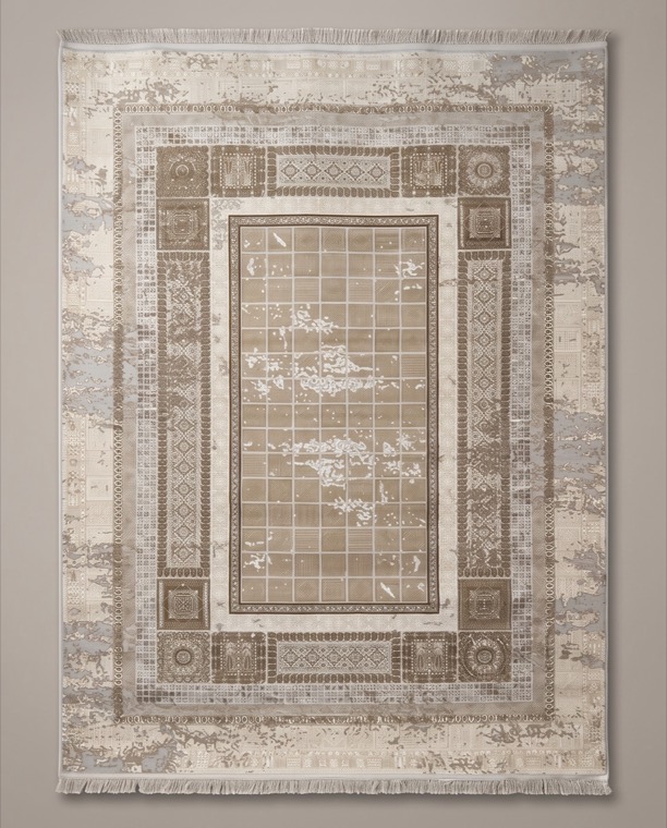 Weathered Sand, a persian rug in Sand, taupe & ivory